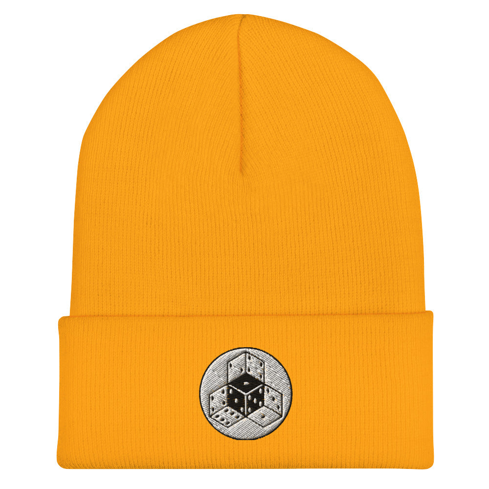 $KYNOTE - Embroidered logo Cuffed Beanie