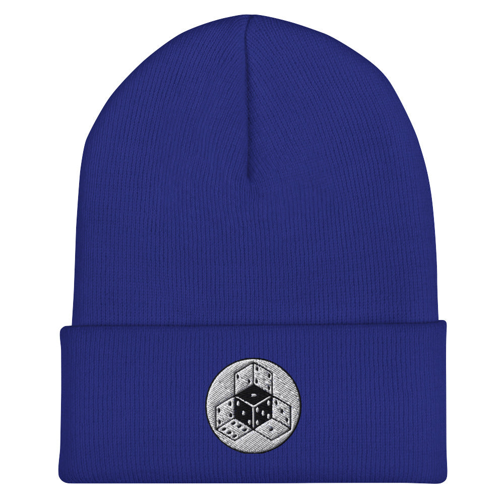 $KYNOTE - Embroidered logo Cuffed Beanie