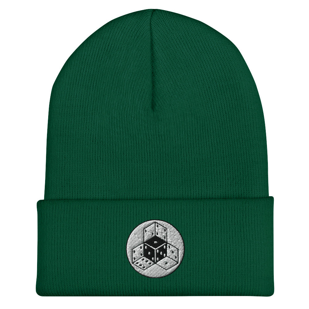 $KYNOTE - Embroidered logo Cuffed Beanie