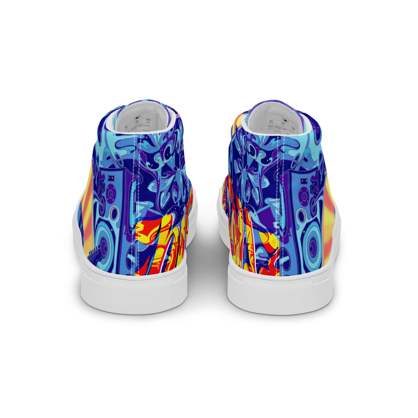 EntheoCosm Shoes - High Top Canvas Shoes