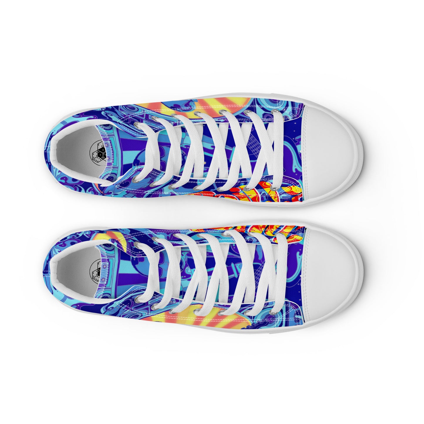 EntheoCosm Shoes - High Top Canvas Shoes