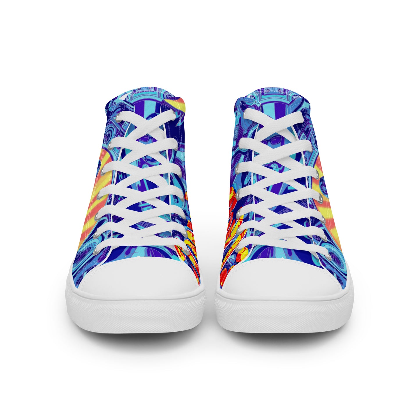 EntheoCosm Shoes - High Top Canvas Shoes