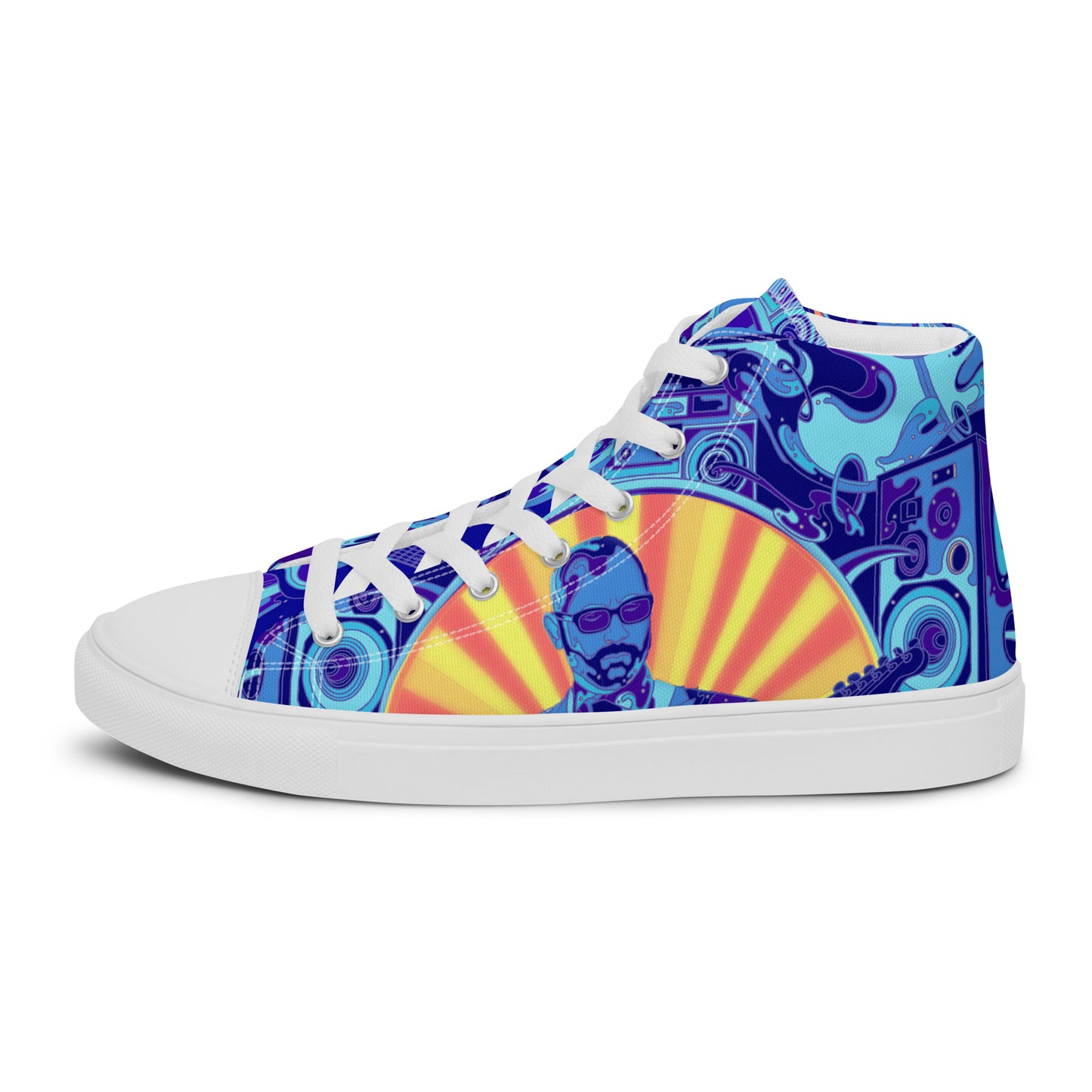 EntheoCosm Shoes - High Top Canvas Shoes
