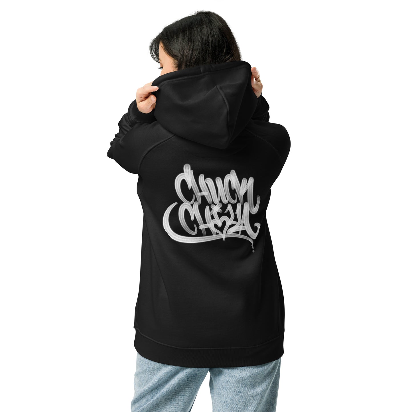 $kynote - Unisex eco raglan hoodie ( Black )