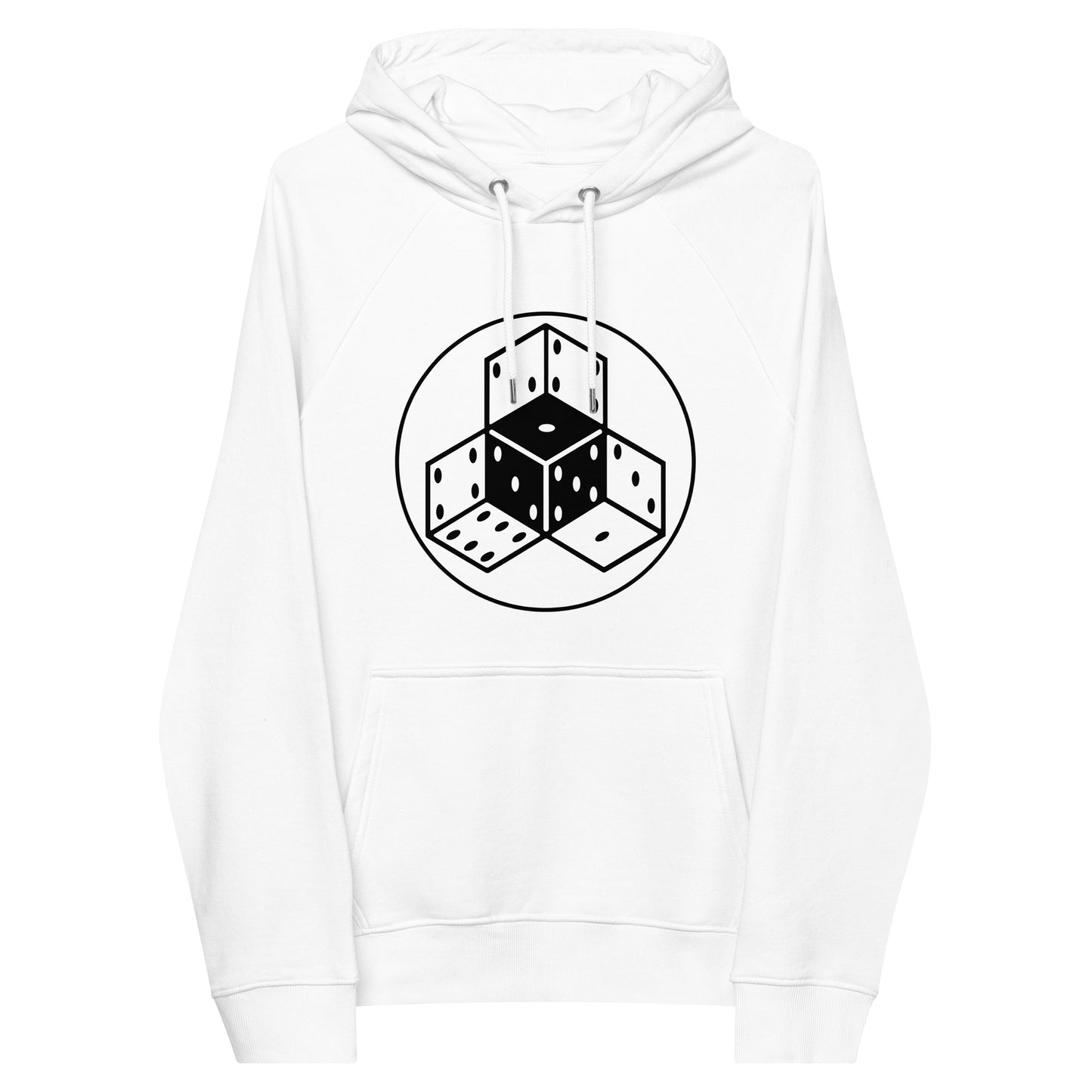 $kynote - Unisex eco raglan hoodie ( White )