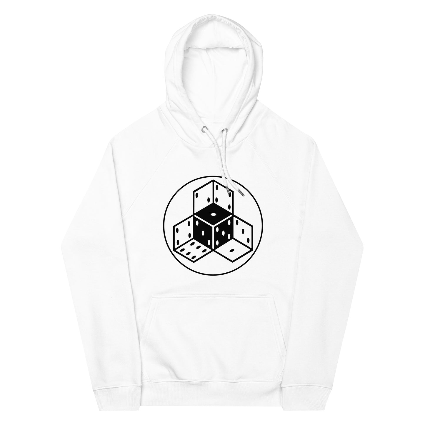 $kynote - Unisex eco raglan hoodie ( White )