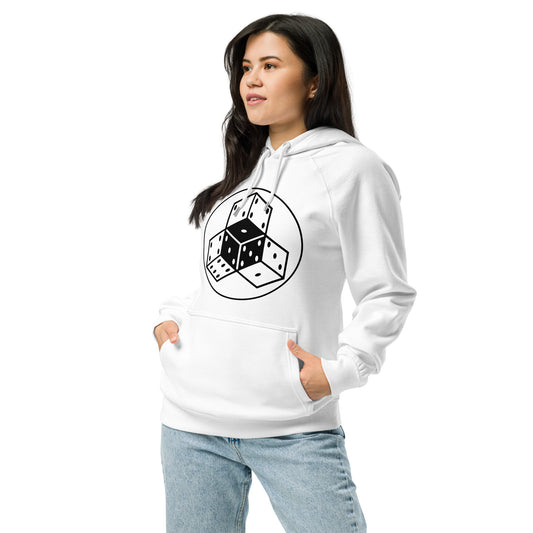 $kynote - Unisex eco raglan hoodie ( White )