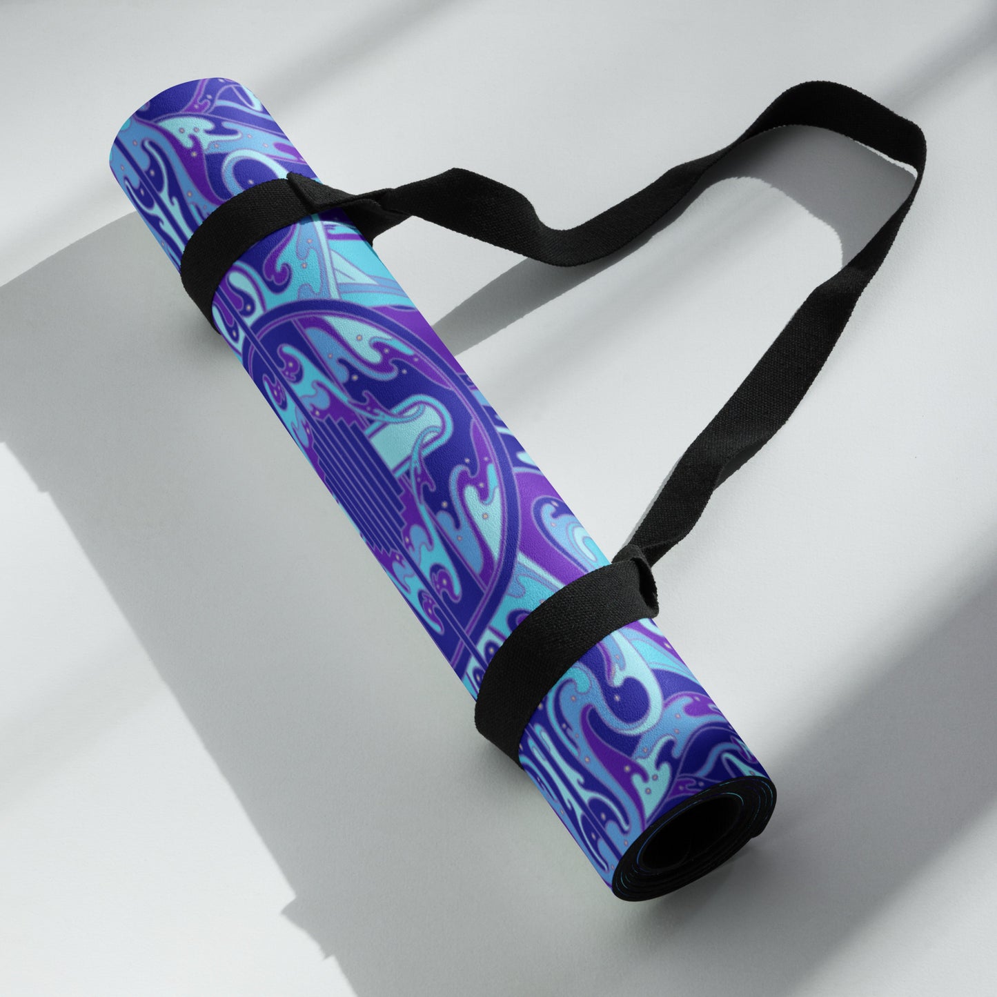 EntheoCosm Yoga mat (Yellow Sun)