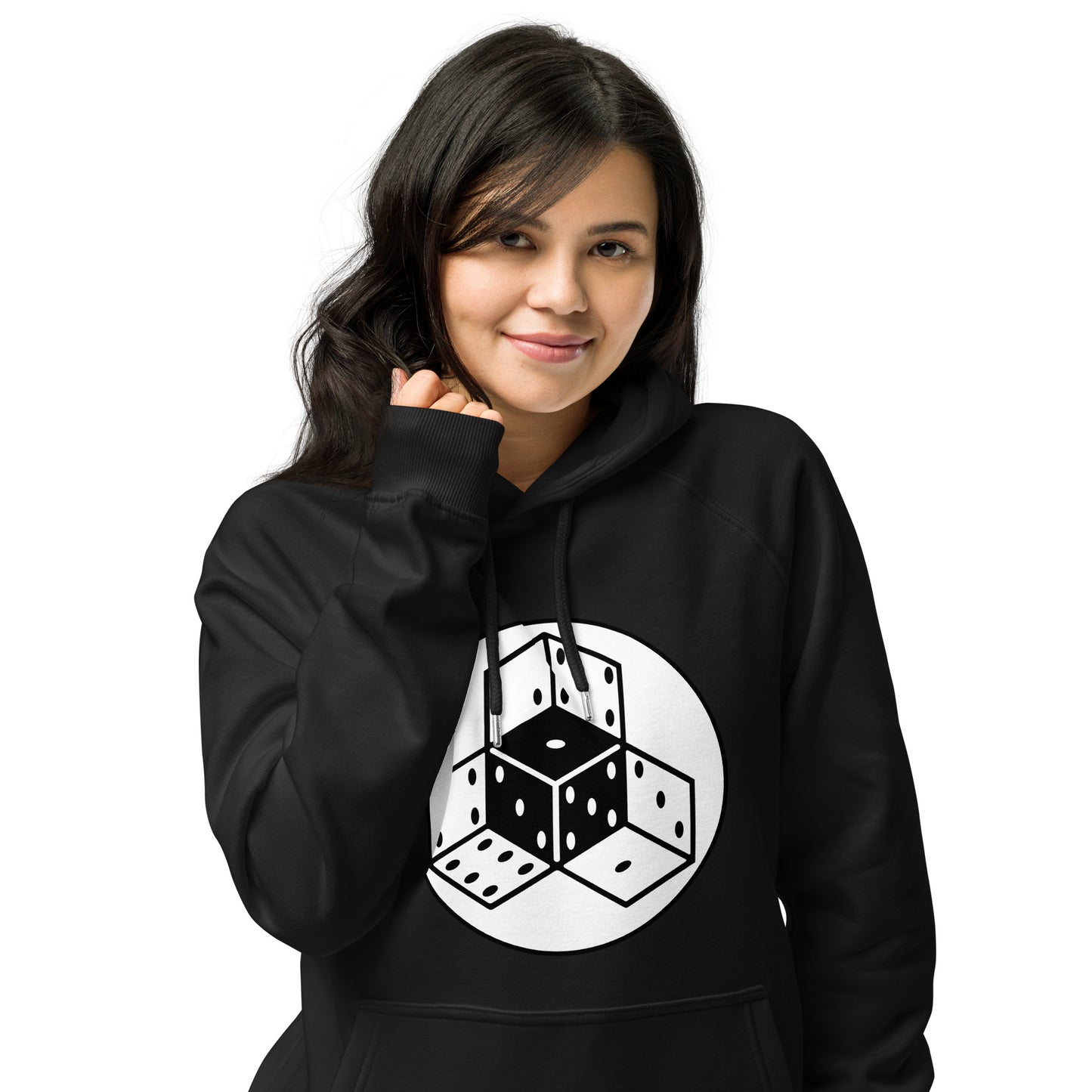 $kynote - Unisex eco raglan hoodie ( Black )
