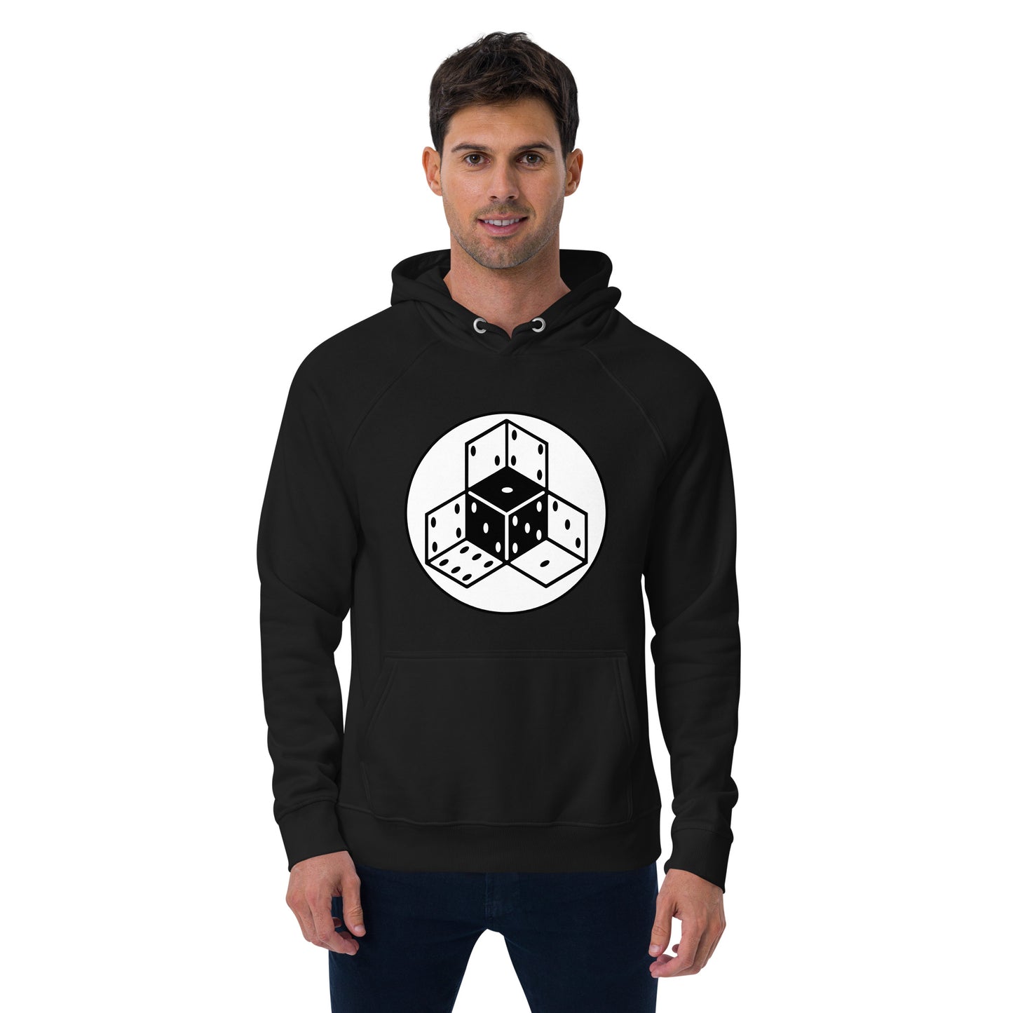$kynote - Unisex eco raglan hoodie ( Black )